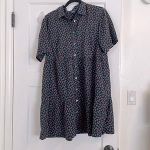 Gap floral midi dress